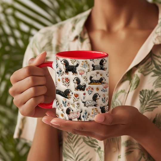 Bernedoodle Accent Edge-to-Edge Mug CM26052824