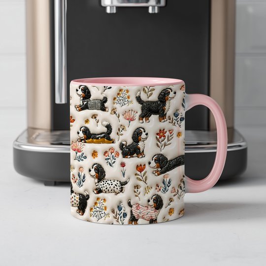 Bernedoodle Accent Edge-to-Edge Mug CM26052824