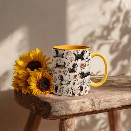 Bernedoodle Accent Edge-to-Edge Mug CM26052824