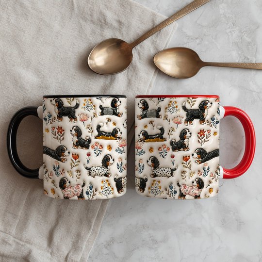 Bernedoodle Accent Edge-to-Edge Mug CM26052824