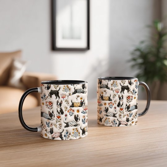 Boston Terrier Accent Edge-to-Edge Mug CM26052825
