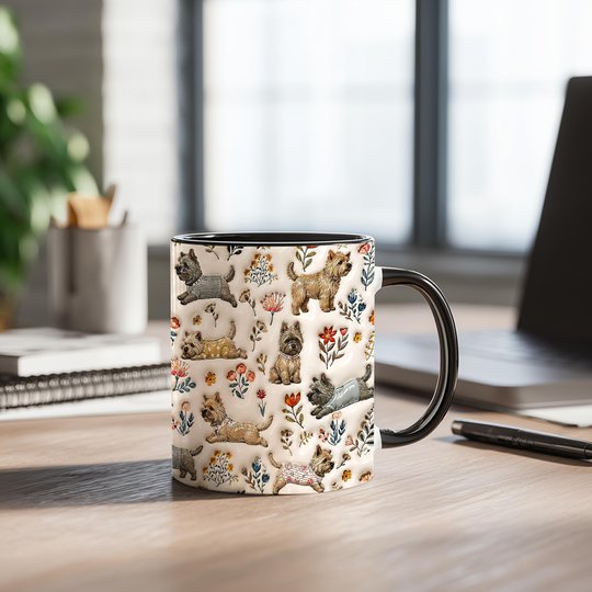 Cairn Terrier Accent Edge-to-Edge Mug CM26052826