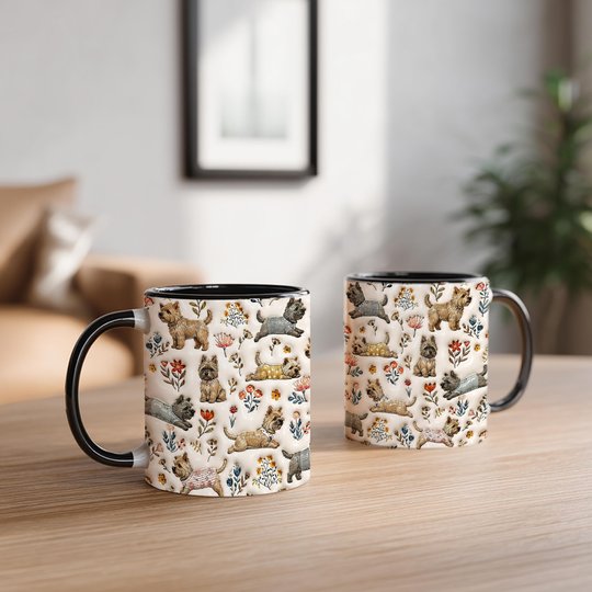 Cairn Terrier Accent Edge-to-Edge Mug CM26052826