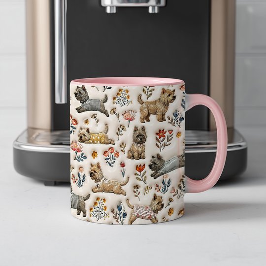 Cairn Terrier Accent Edge-to-Edge Mug CM26052826