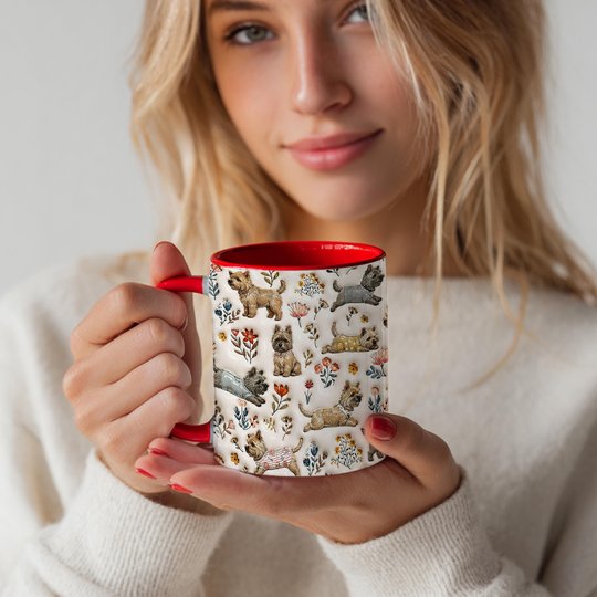 Cairn Terrier Accent Edge-to-Edge Mug CM26052826