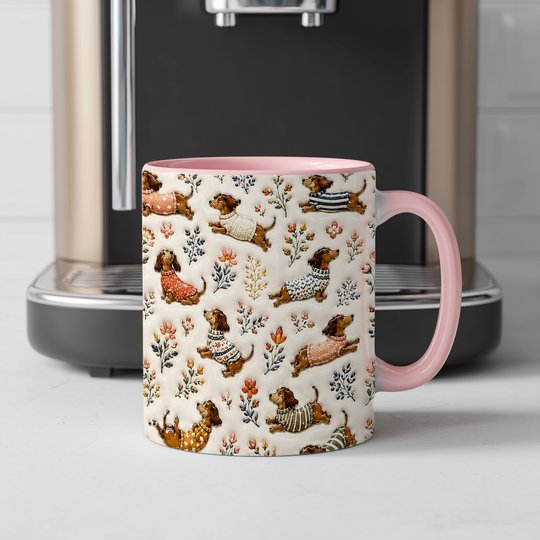 Dachshund Accent Edge-to-Edge Mug CM26052829