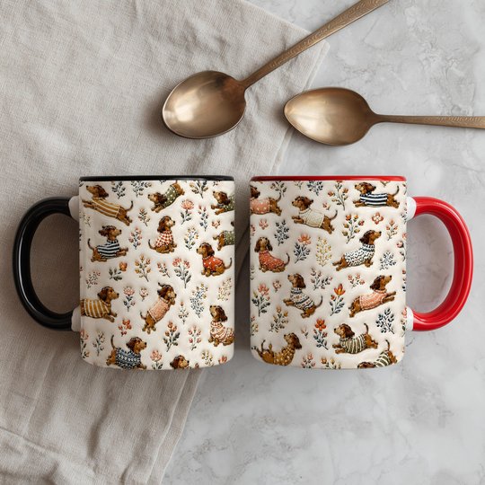 Dachshund Accent Edge-to-Edge Mug CM26052829