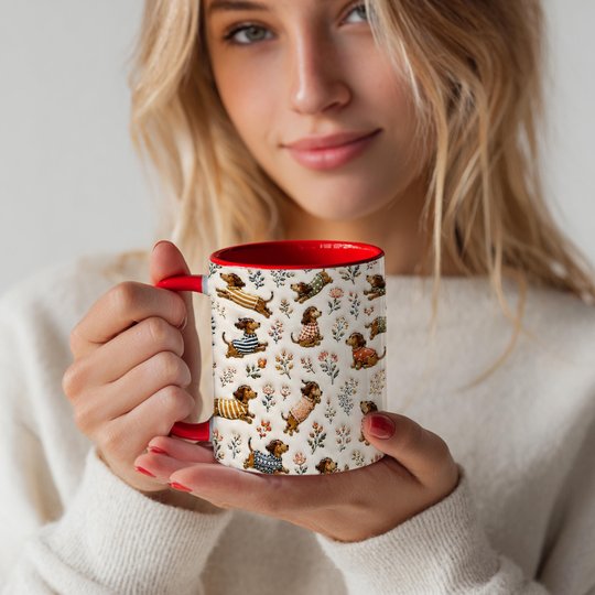 Dachshund Accent Edge-to-Edge Mug CM26052829