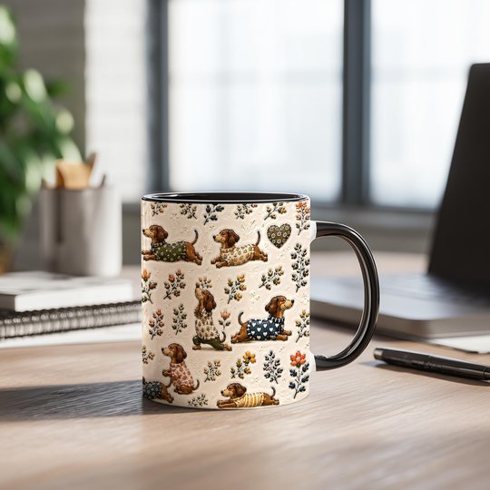 Dachshund Accent Edge-to-Edge Mug CM26052830