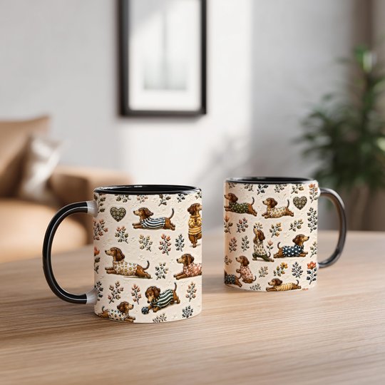 Dachshund Accent Edge-to-Edge Mug CM26052830