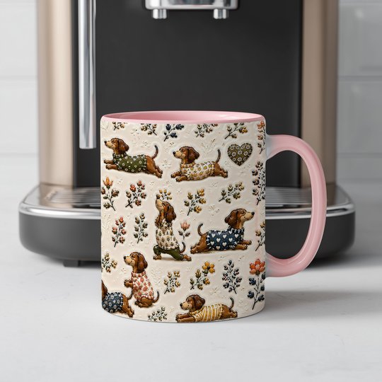Dachshund Accent Edge-to-Edge Mug CM26052830