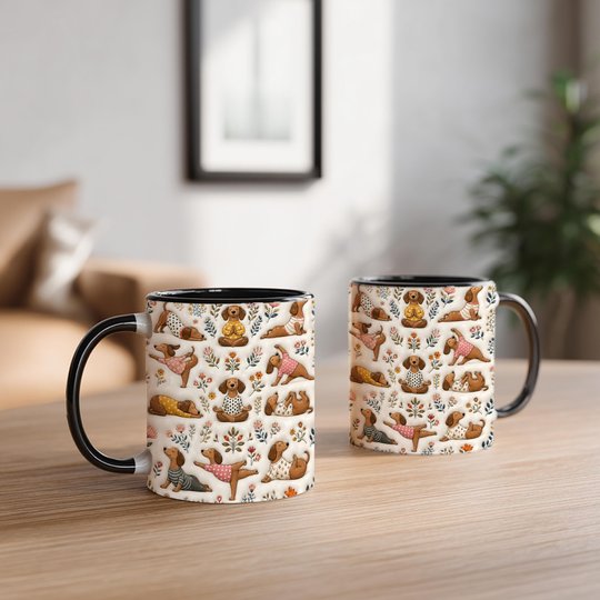 Dachshund Accent Edge-to-Edge Mug CM26052831