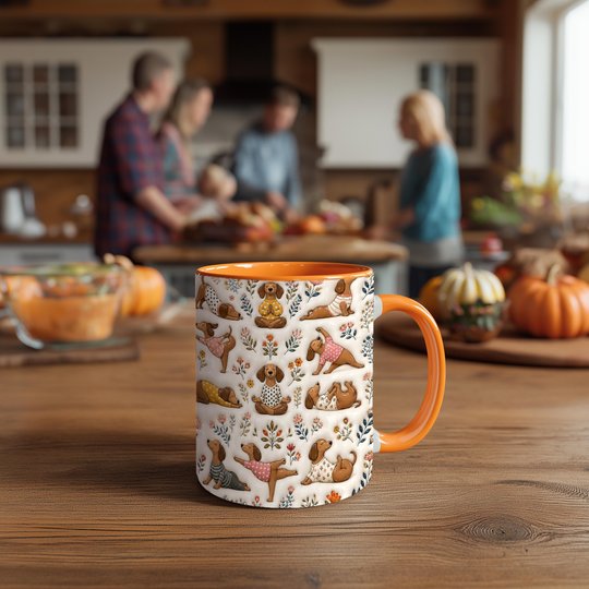 Dachshund Accent Edge-to-Edge Mug CM26052831