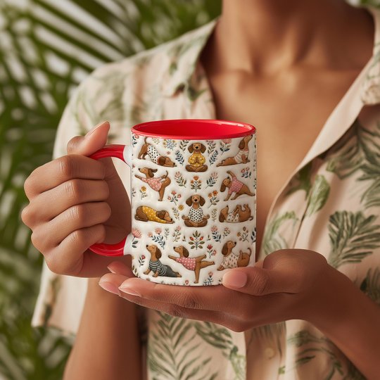 Dachshund Accent Edge-to-Edge Mug CM26052831