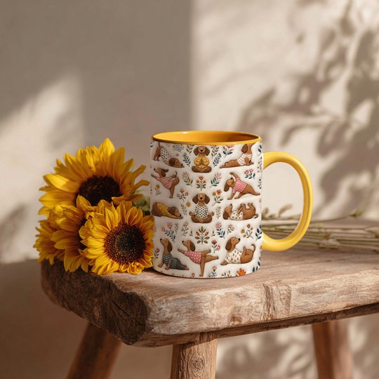 Dachshund Accent Edge-to-Edge Mug CM26052831