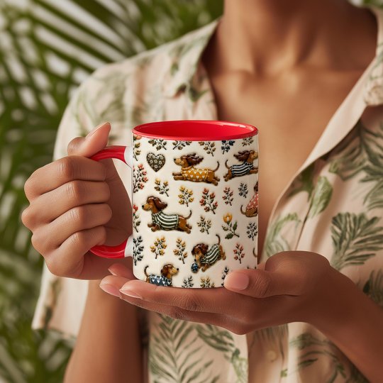 Dachshund Accent Edge-to-Edge Mug CM26052832