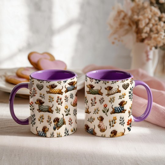 Dachshund Accent Edge-to-Edge Mug CM26052832