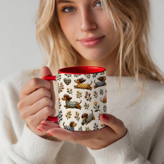 Dachshund Accent Edge-to-Edge Mug CM26052832