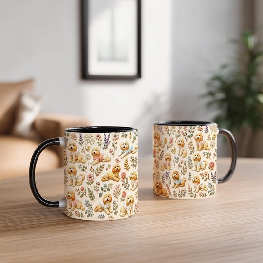 Goldendoodle Accent Edge-to-Edge Mug CM26052837