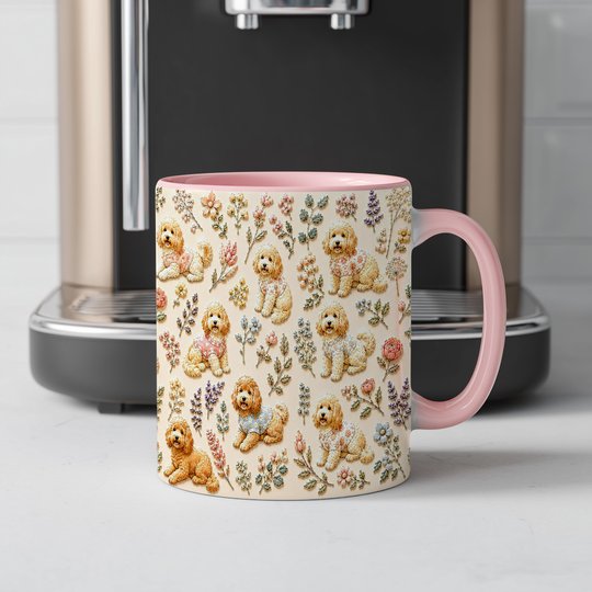 Goldendoodle Accent Edge-to-Edge Mug CM26052837