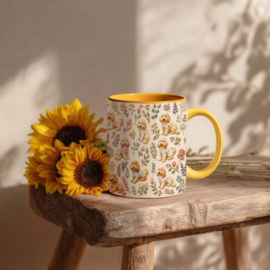Goldendoodle Accent Edge-to-Edge Mug CM26052837