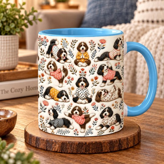 Bernedoodle Accent Edge-to-Edge Mug CM26100832