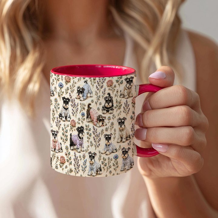 Schnauzer Accent Edge-to-Edge Coffee Mug CM26052207