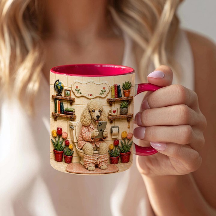 Poodle Accent Edge-to-Edge Mug CM26052811