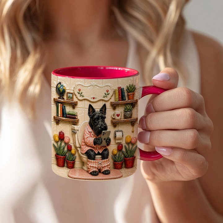 Scottish Terrier Accent Edge-to-Edge Mug CM26052812