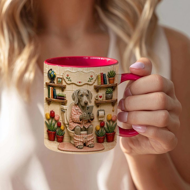 Weimaraner Accent Edge-to-Edge Mug CM26052816
