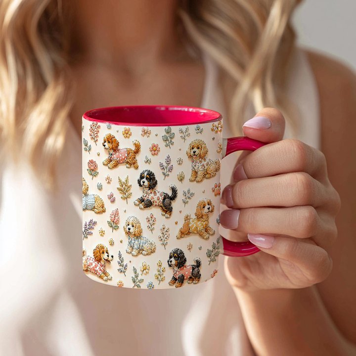 Bernedoodle Accent Edge-to-Edge Mug CM26052821