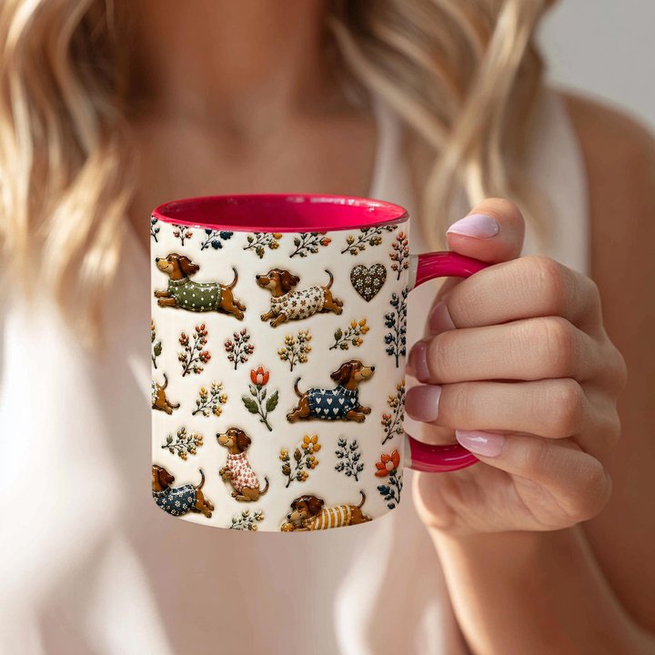 Dachshund Accent Edge-to-Edge Mug CM26052832