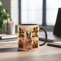 Australian Cattle Dog Accent Edge-to-Edge Mug CM26052801