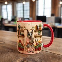 Australian Cattle Dog Accent Edge-to-Edge Mug CM26052801