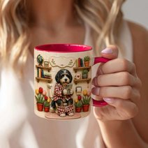 Bernedoodle Accent Edge-to-Edge Mug CM26052802