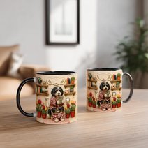 Bernedoodle Accent Edge-to-Edge Mug CM26052802