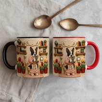 Boston Terrier Accent Edge-to-Edge Mug CM26052803