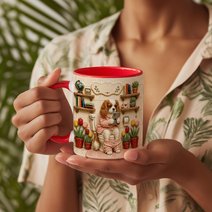 Cavalier King Charles Spaniel Accent Edge-to-Edge Mug CM26052805