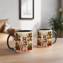 Miniature Schnauzer Accent Edge-to-Edge Mug CM26052809