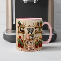 Miniature Schnauzer Accent Edge-to-Edge Mug CM26052809