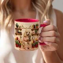 Poodle Accent Edge-to-Edge Mug CM26052811