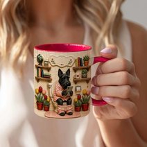 Scottish Terrier Accent Edge-to-Edge Mug CM26052812
