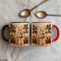 Shiba Inu Accent Edge-to-Edge Mug CM26052813