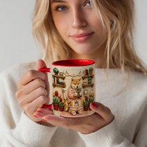Shiba Inu Accent Edge-to-Edge Mug CM26052813