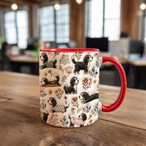 Bernedoodle Accent Edge-to-Edge Mug CM26052824