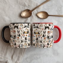 Boston Terrier Accent Edge-to-Edge Mug CM26052825