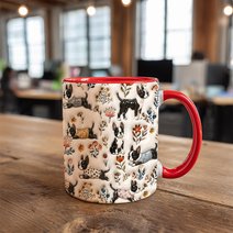 Boston Terrier Accent Edge-to-Edge Mug CM26052825