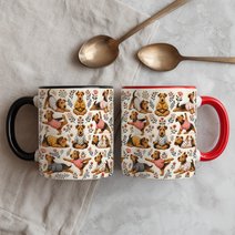 Airedale Terrier Accent Edge-to-Edge Mug CM26100801