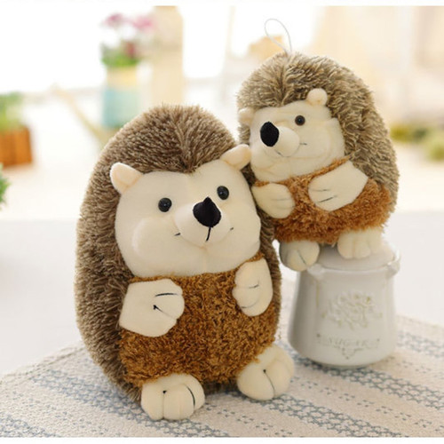 17/22cm Simulation Hedgehog Plush Animals Doll Toys Children Soft PP Cotton Kids As Birthday Christmas Gift