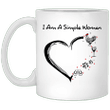I Am A Simple Woman Chicken Wine Dogs Flip Flop Mug - Awesome Tee Fashion